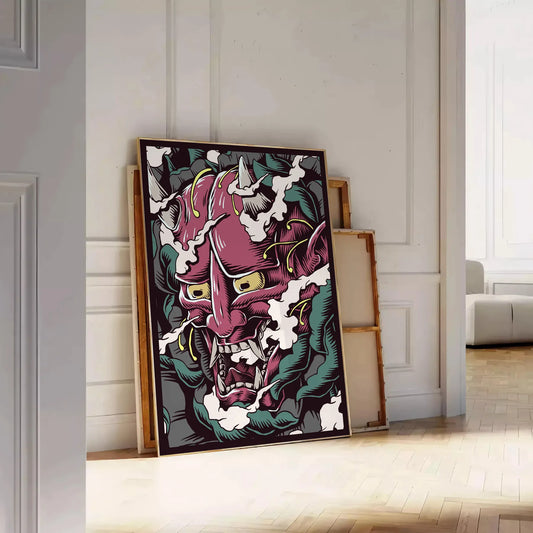 Vintage Japenese Japan Wall Print Travel Poster High Quality Frame Premium Print Home Decor Color